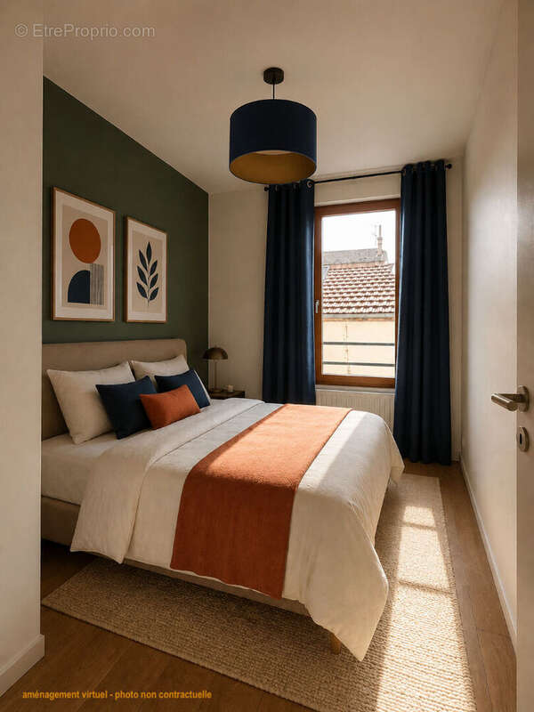 Vente appartement T3 - sans vis à vis - calme - loggia plein Est - photo 9