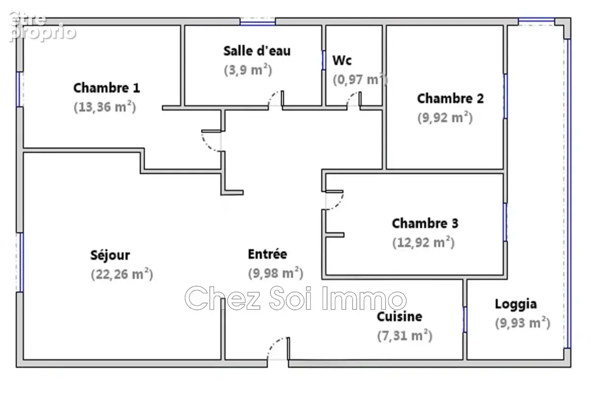 Appartement 4 pièces 81 m² à vendre à Cagnes-Sur-Mer (06800) - photo 4