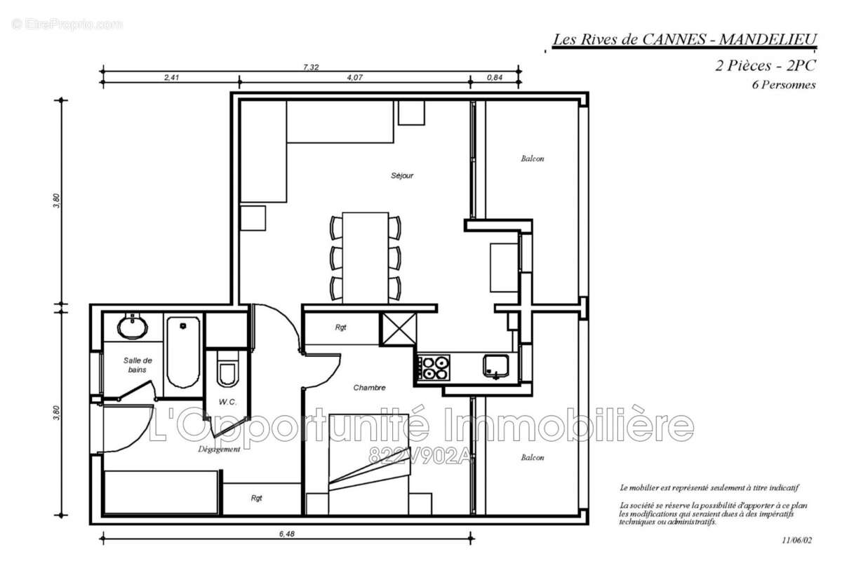 Appartement à MANDELIEU-LA-NAPOULE
