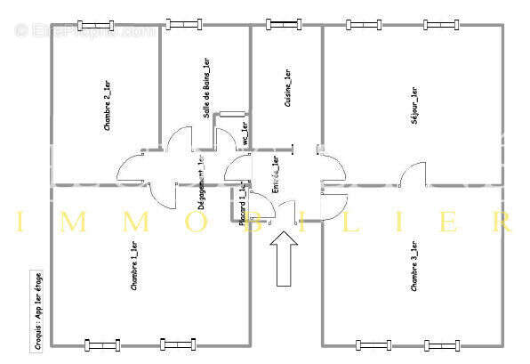 Appartement  F4 3 chambres 99m²  centre-ville - 50300 AVRANCHES - photo 8