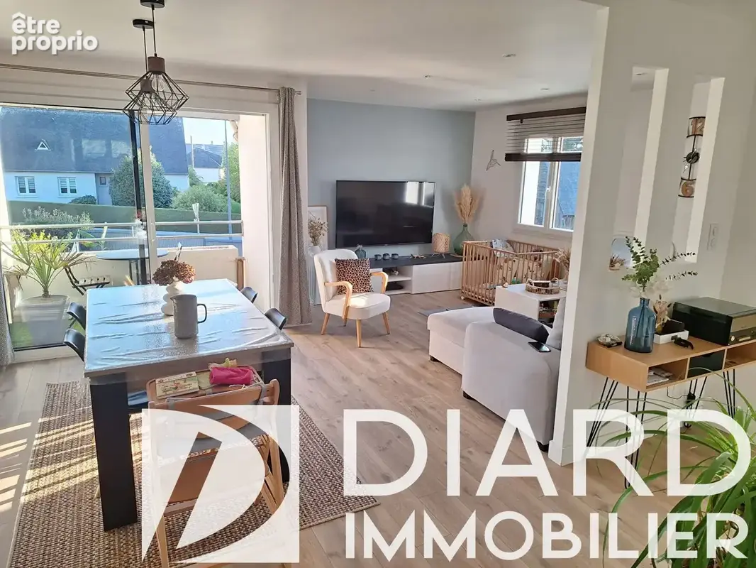 Bel Appartement T4 rénové 83,49 m² terrasse Sud , cellier et Garage - photo 3