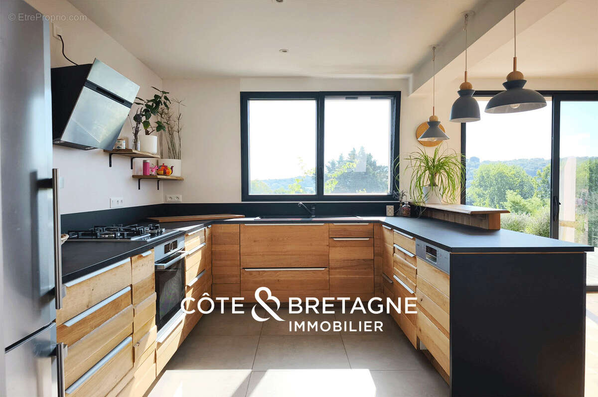 Maison contemporaine vue mer a loguivy-de-la-mer - ploubazlanec  réf : 2026155 - photo 6