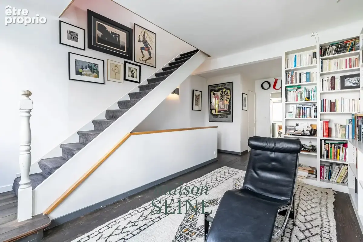 Suresnes Mont Valérien - Maison d'architecte 5 chambres avec grand jardin - Studio indépendant - Garage - photo 12