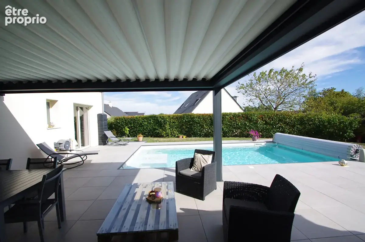Maison à vendre à Longuenée-en-Anjou, piscine, pergola, 5 chambres - photo 2