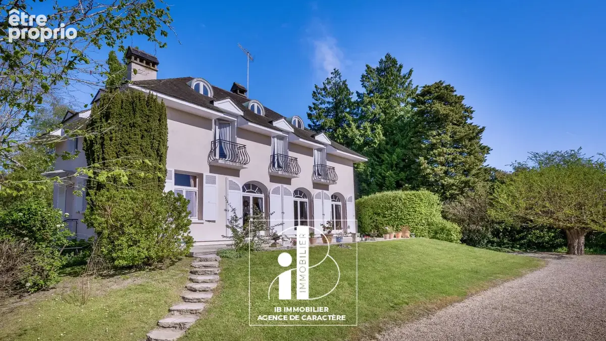 Samois sur seine – propriété de charme 238m² – vue seine - photo 18