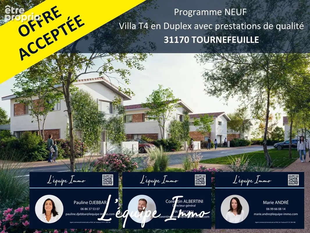 Maison à TOURNEFEUILLE