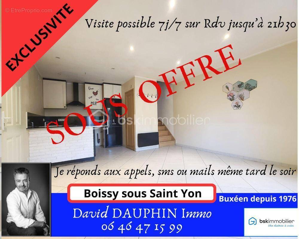 Appartement à BOISSY-SOUS-SAINT-YON