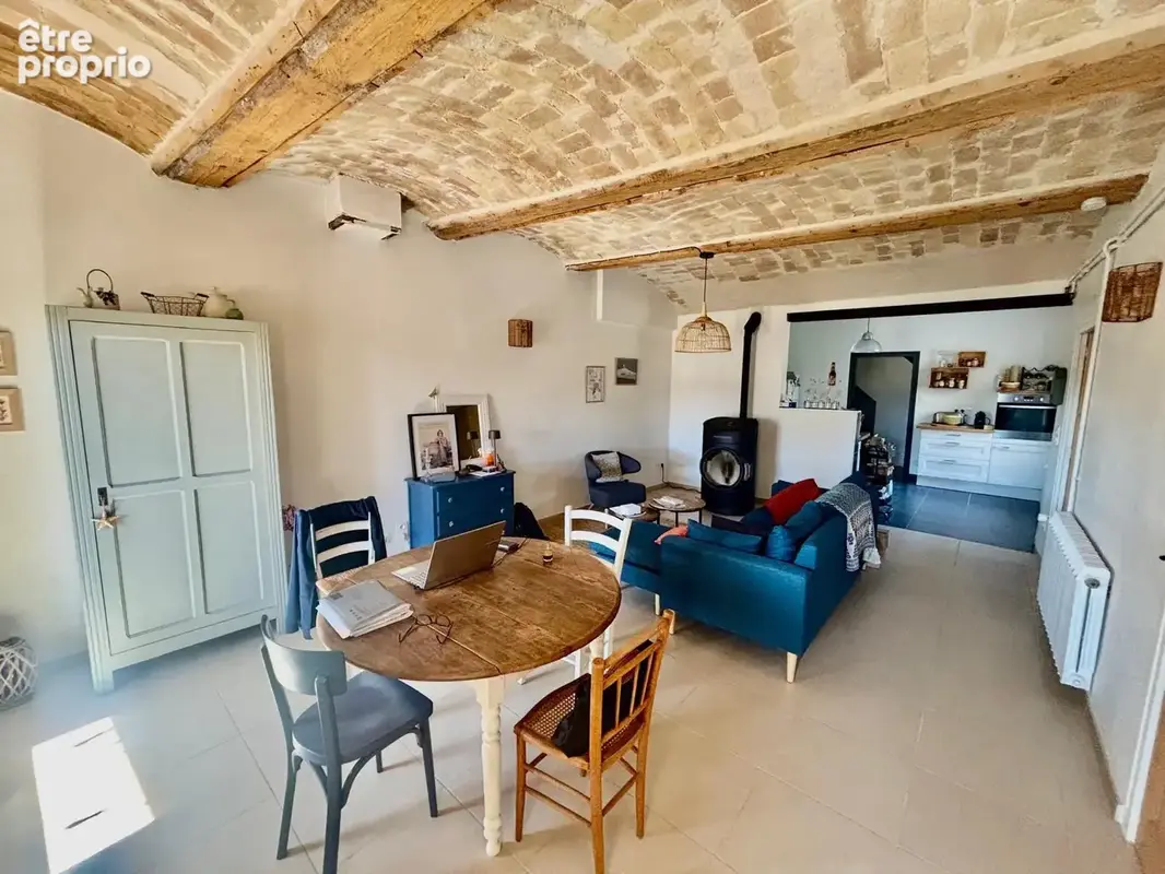 Maison de village avec jardin, terrasse et garage. Vue Ventoux - photo 13