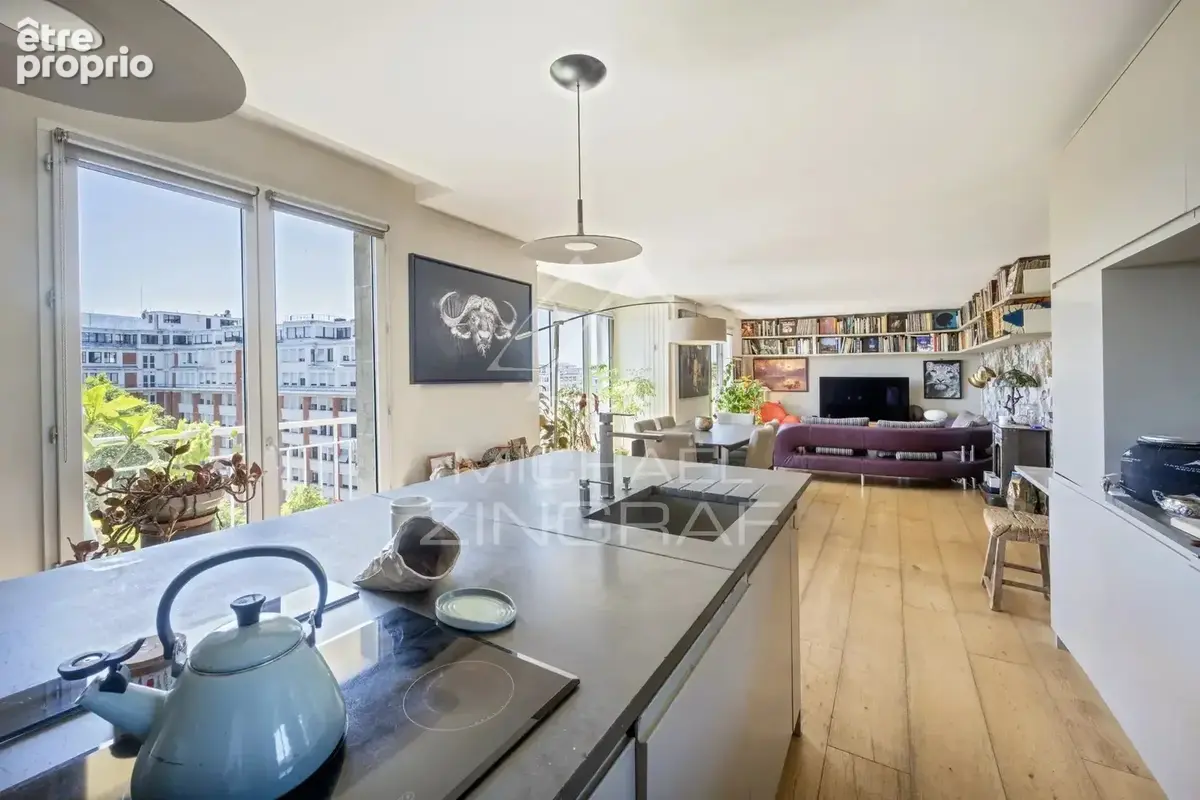 Penthouse - 2 suites - vue tour eiffel - paris 15 - photo 9