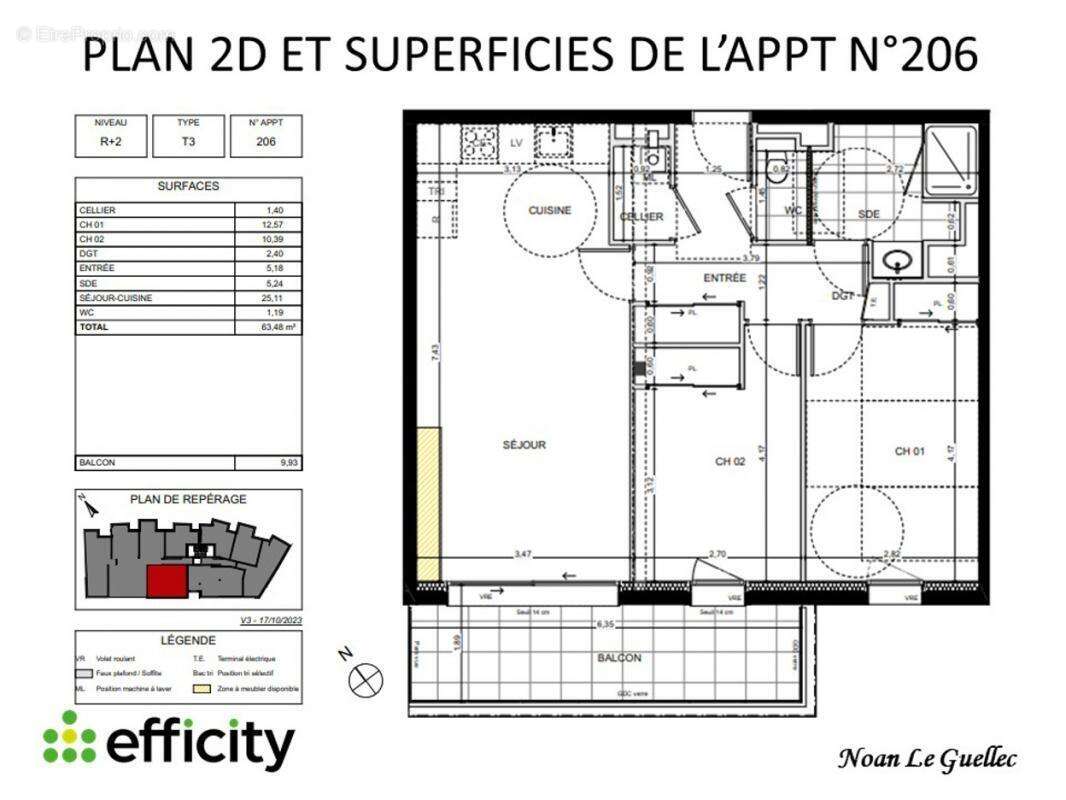 Appartement à LA CHAPELLE-DES-FOUGERETZ