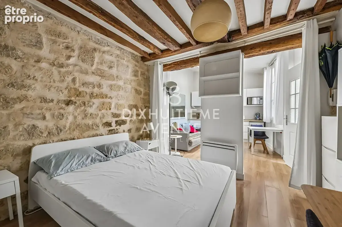 Rue Ramey -27m² RDC sur cour - photo 4