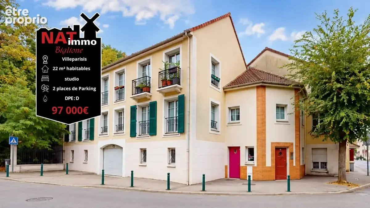 Appartement 1 pièce 22 m² à vendre à Villeparisis (77270) - photo 1
