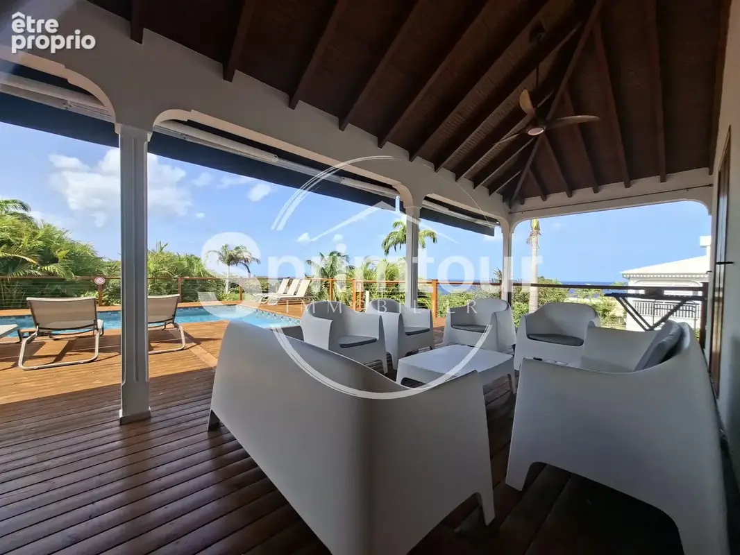 Deshaies   villa creole renovee avec piscine et acces direct a une crique - photo 11