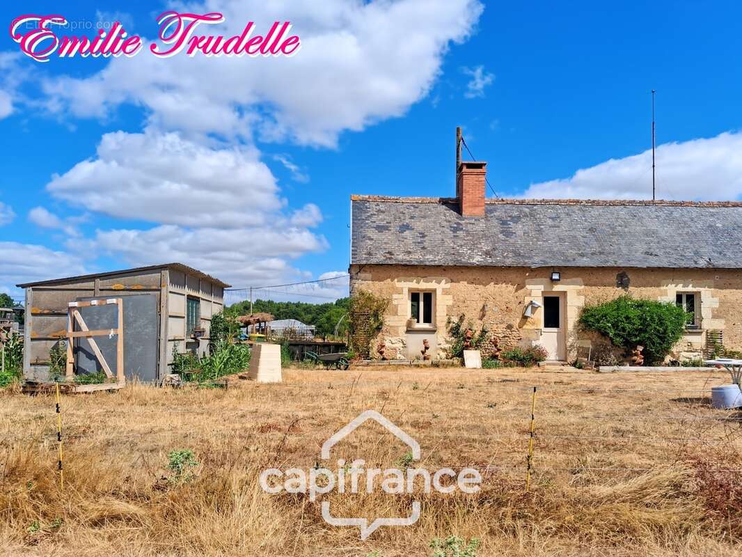 Maison à vendre 4 pièces LHOMME (72)  Propriété de caractère sur plus de 6 hectares en bord du Loir - photo 22
