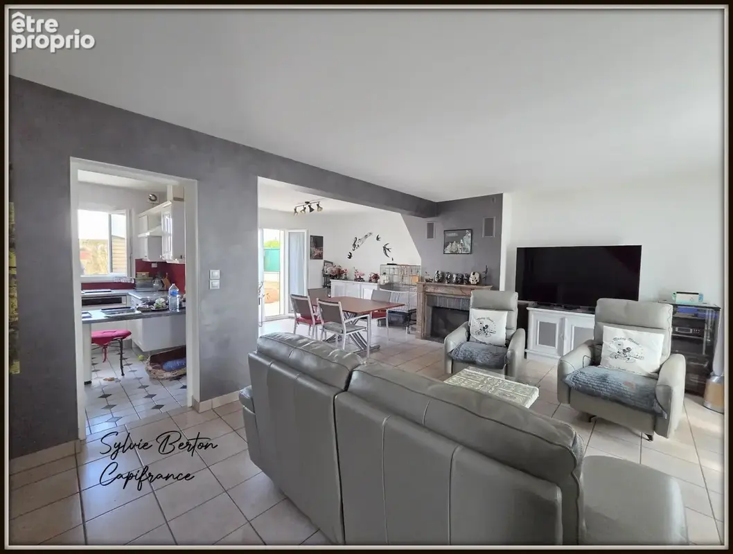 Messy – belle maison familiale de 104 m² – 6 pièces – 4 chambres – garage - jardin avec vue sur les champs - photo 4