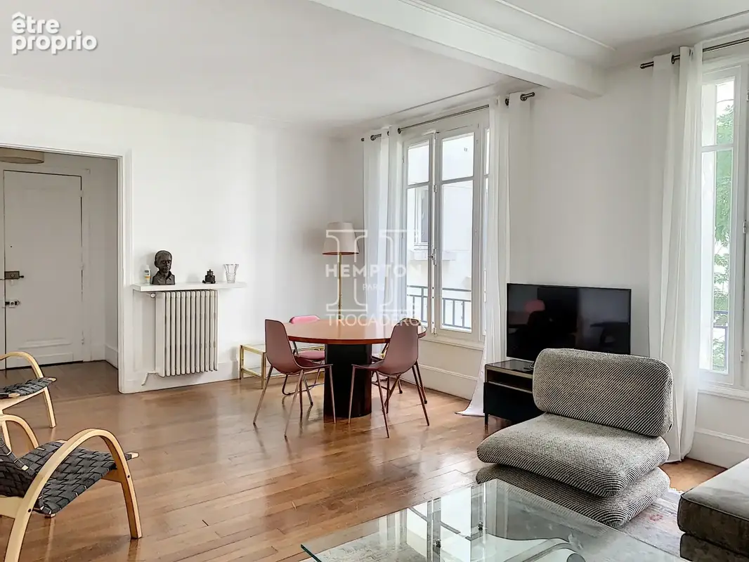 Paris xvi • trocadéro • 3 pièces avec possibilité de 2 chambres 73 m2 - photo 5