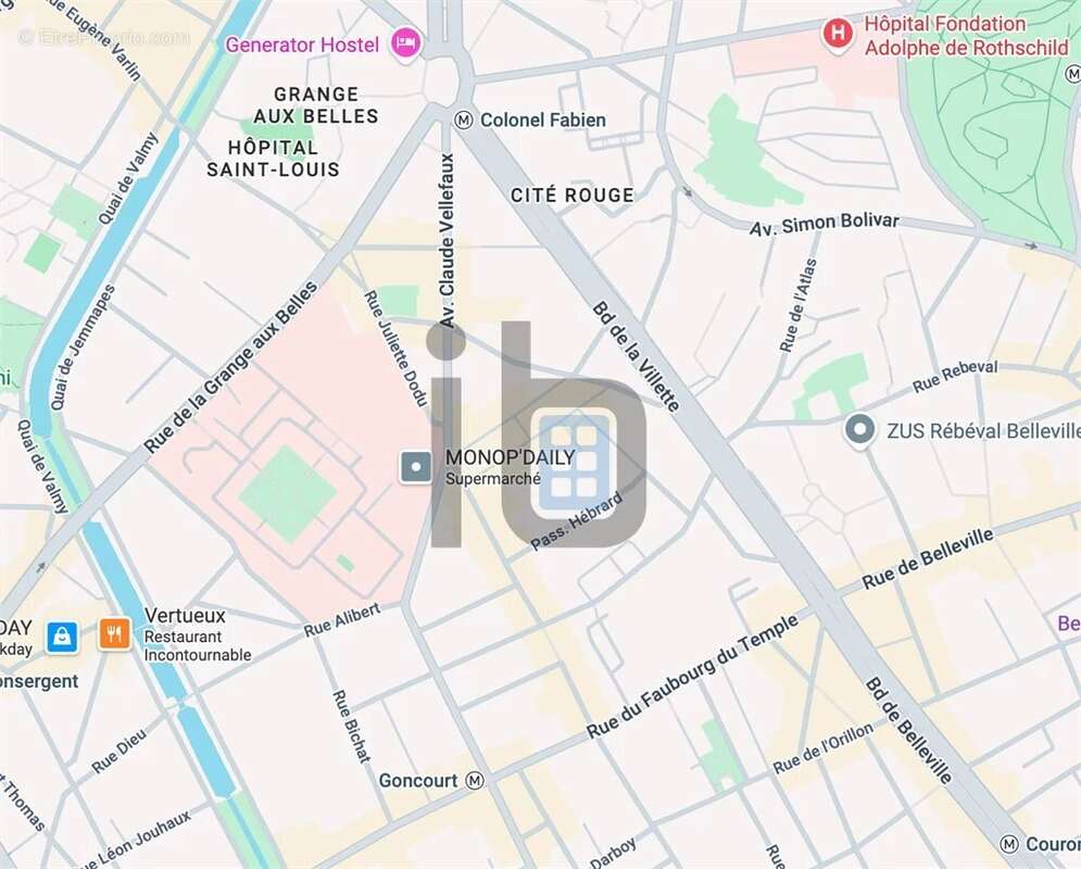 Commerce à PARIS-10E