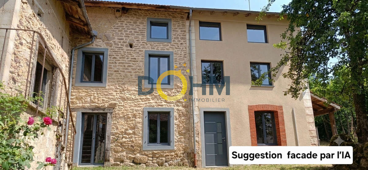 A vendre 2 maisons  a restaurer a saint-martin des olmes - photo 2
