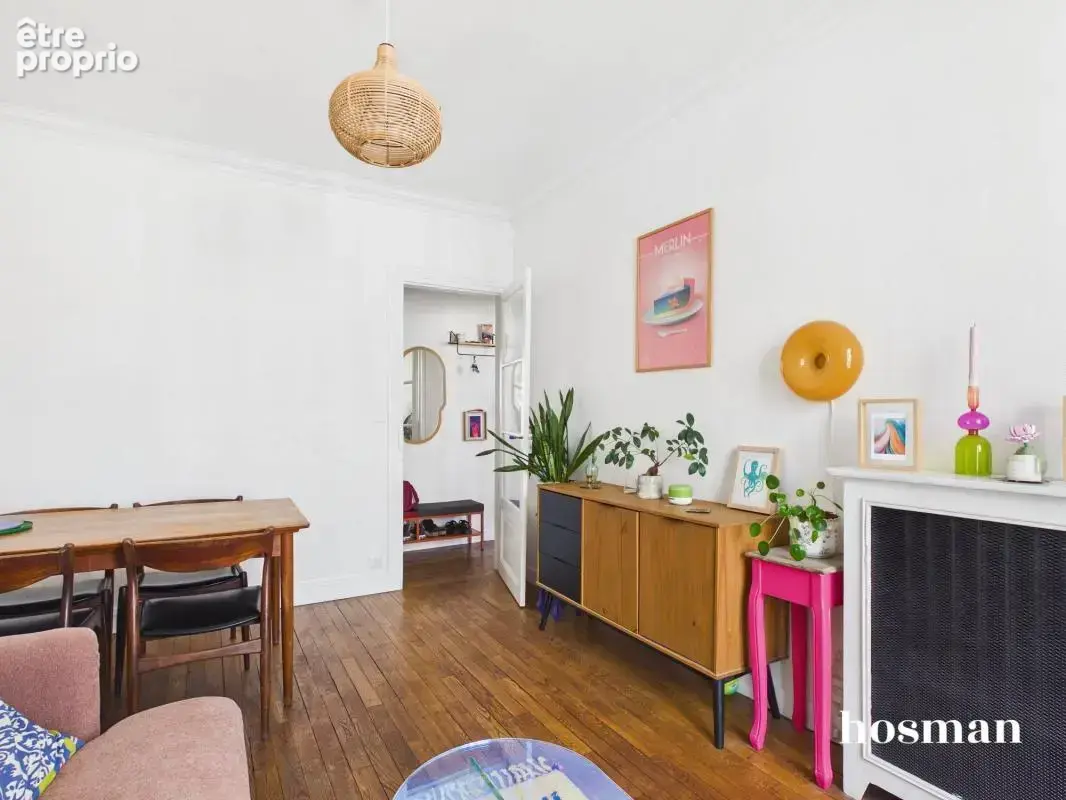 Paris 18ᵉ – 2 pièces avec ascenseur  37 m²  5ᵉ étage  calme & lumineux  cave - photo 8