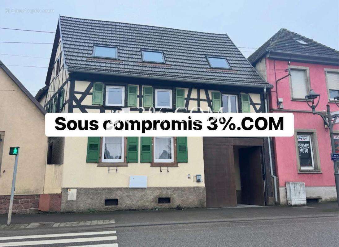 Maison à SCHWINDRATZHEIM