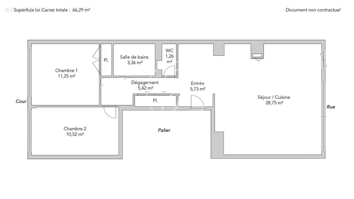 Appartement à PARIS-19E