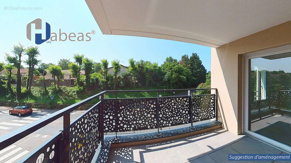 Appartement T3 de 62,53m² avec 2 parkings  et terrasse couverte de 7m² - photo 4
