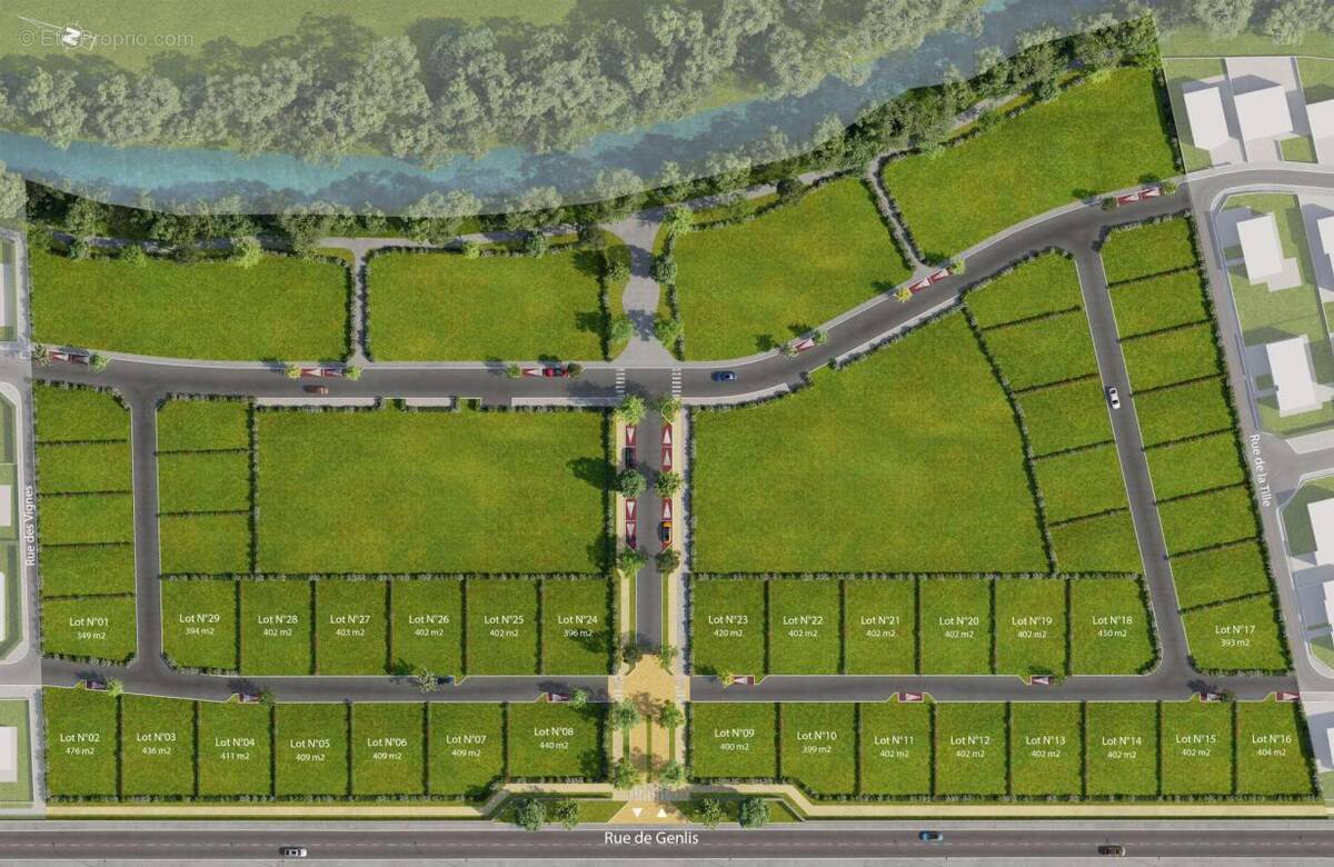 Terrain à ARC-SUR-TILLE