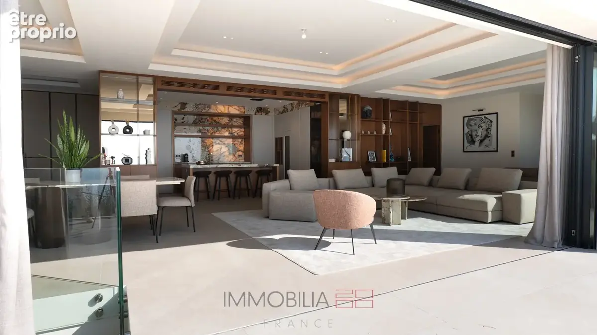 Villa contemporaine d'exception - vue mer panoramique aux portes de monaco - photo 4