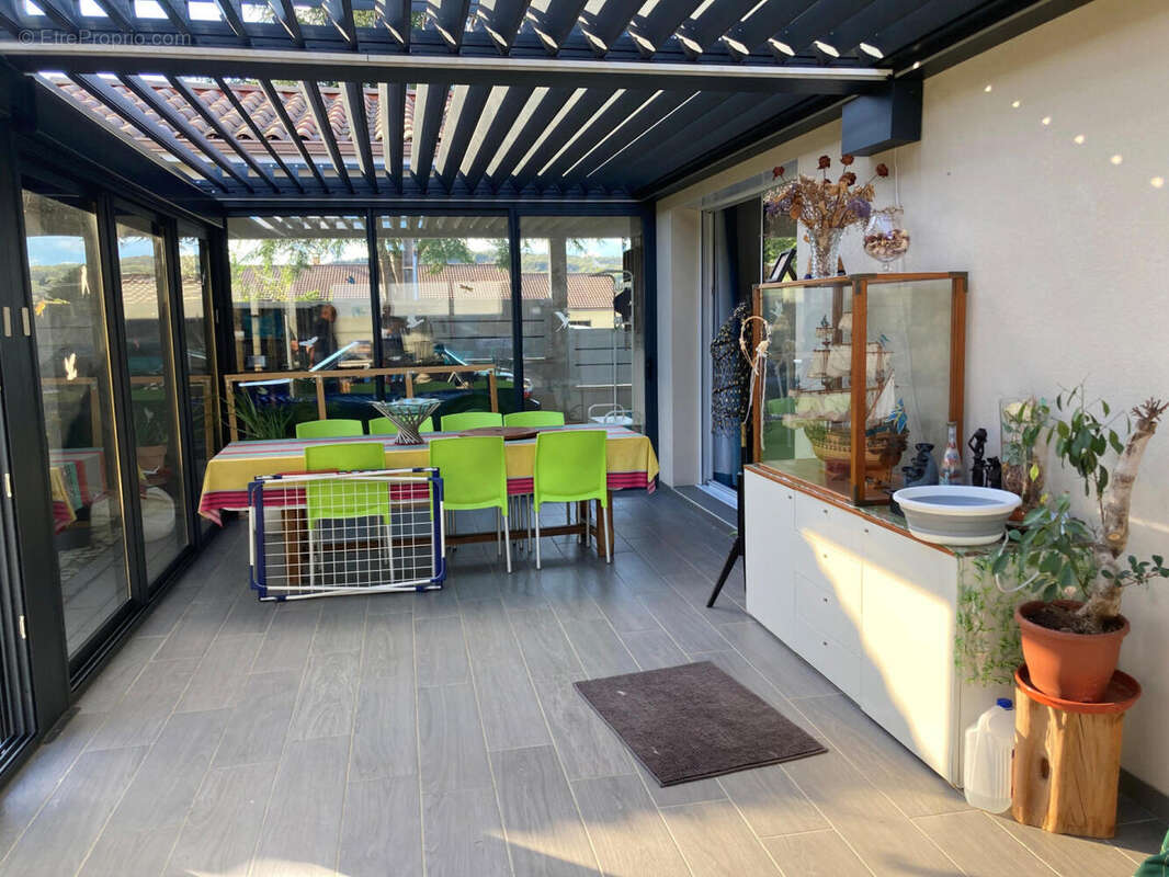 pergola thermo climatique 1 - Maison à CAHORS