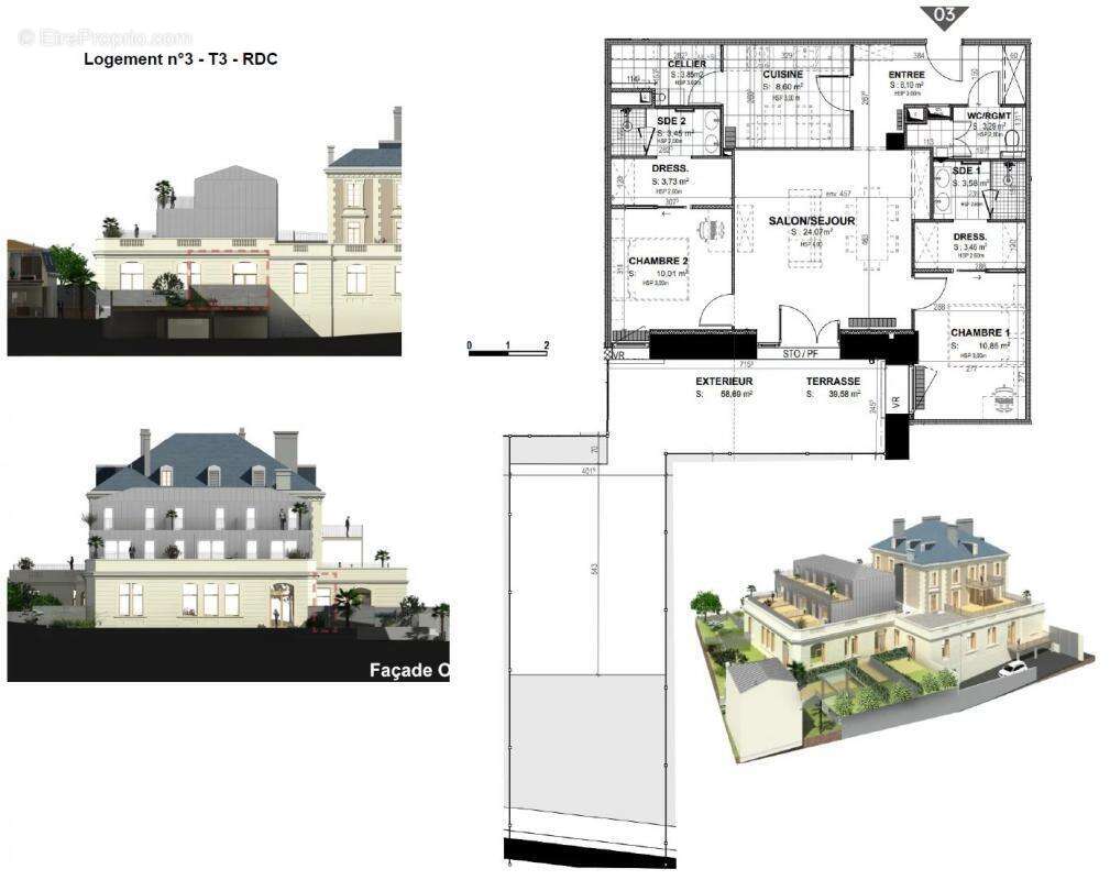 Appartement à MONT-DE-MARSAN