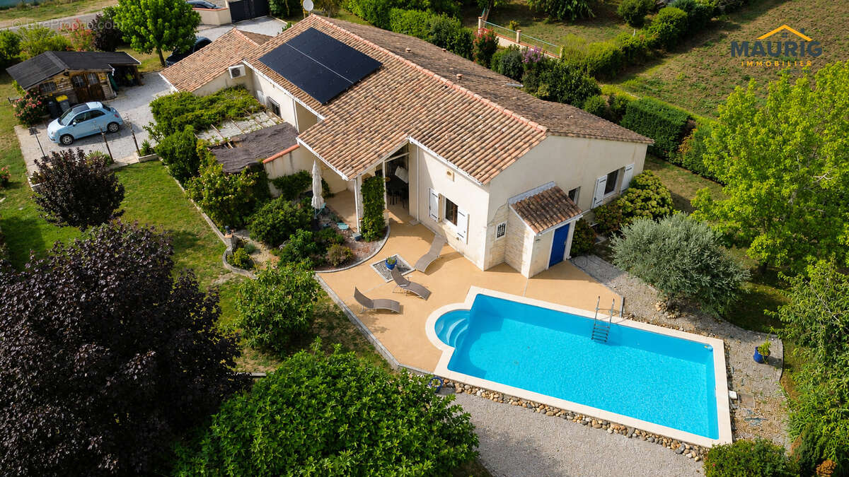 Maison de plain-pied 4 chambres avec jardin et piscine MARMANDE 47200 - photo 2