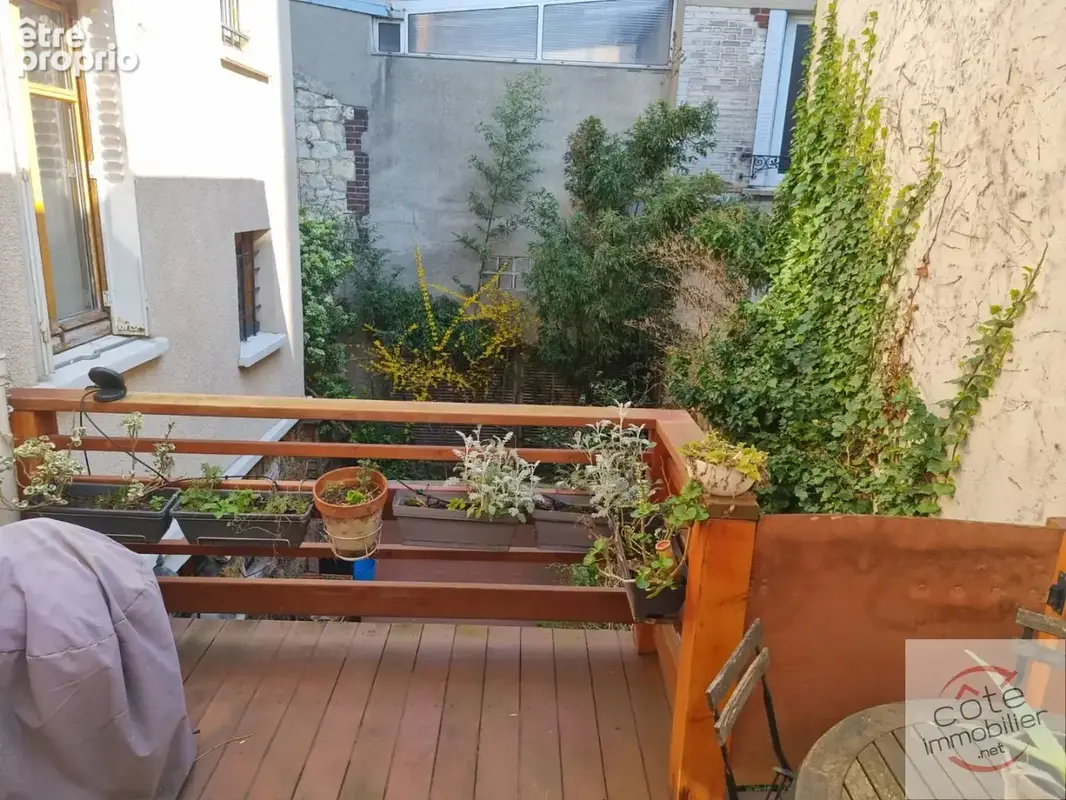 Bagneux  a 3 klm de paris a vendre maison de ville meuliere 5 pieces principal sur terrain 150m² - photo 6