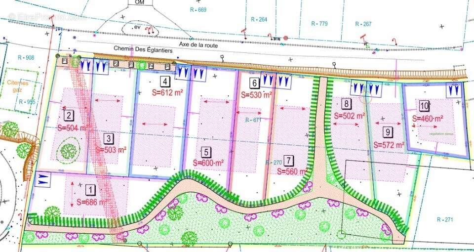 Terrain à SAINT-CHRISTOL