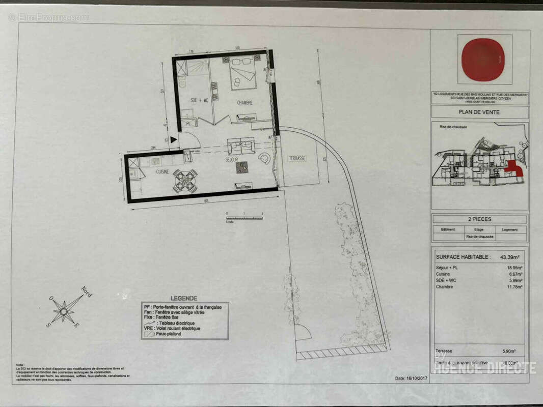 Appartement à SAINT-HERBLAIN