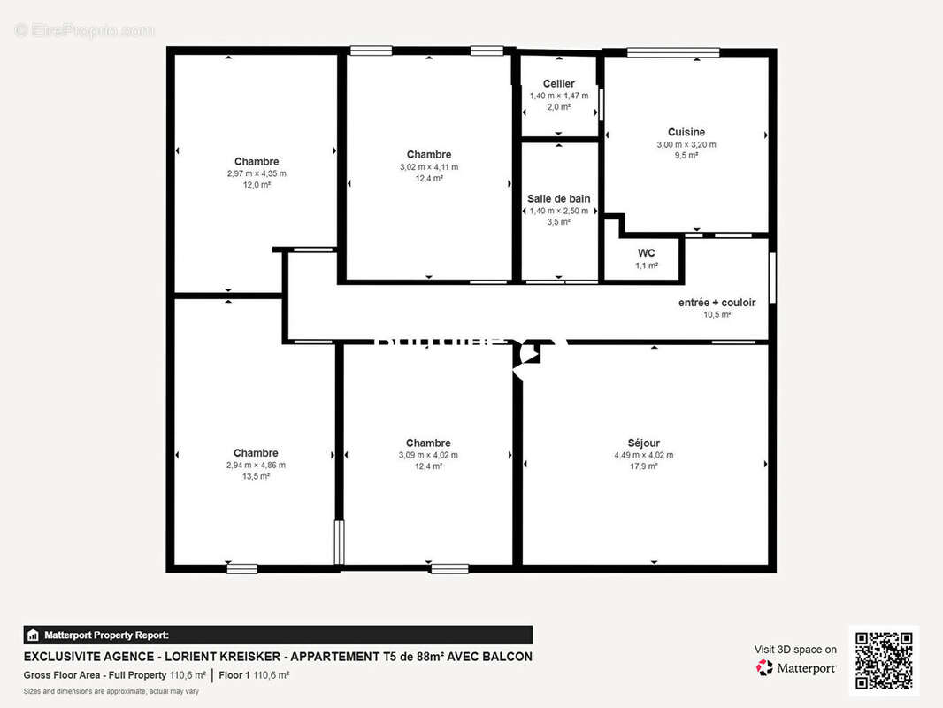 Appartement à LORIENT