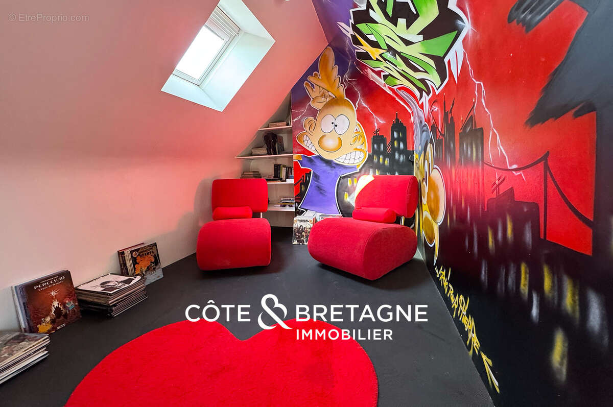 Maison d'architecte avec jardin paysager a tregueux pres de saint-brieuc  réf : 202588 - photo 17