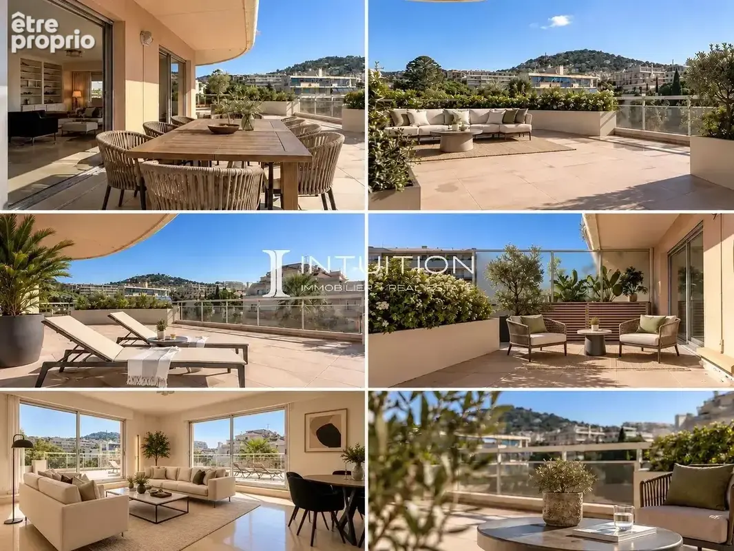 Cannes - Basse Californie : Vaste appartement toit terrasse avec garage - photo 40