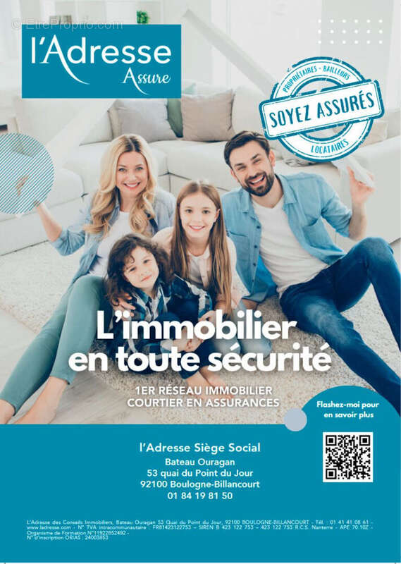 Appartement à LE PONT-DE-CLAIX