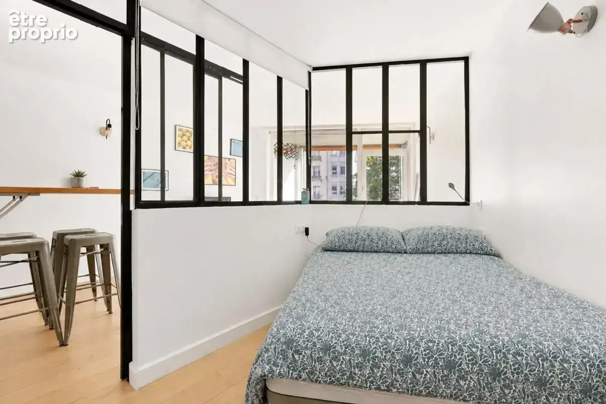Studio avec coin nuit et balcon loggia situé à Paris 15 - photo 6