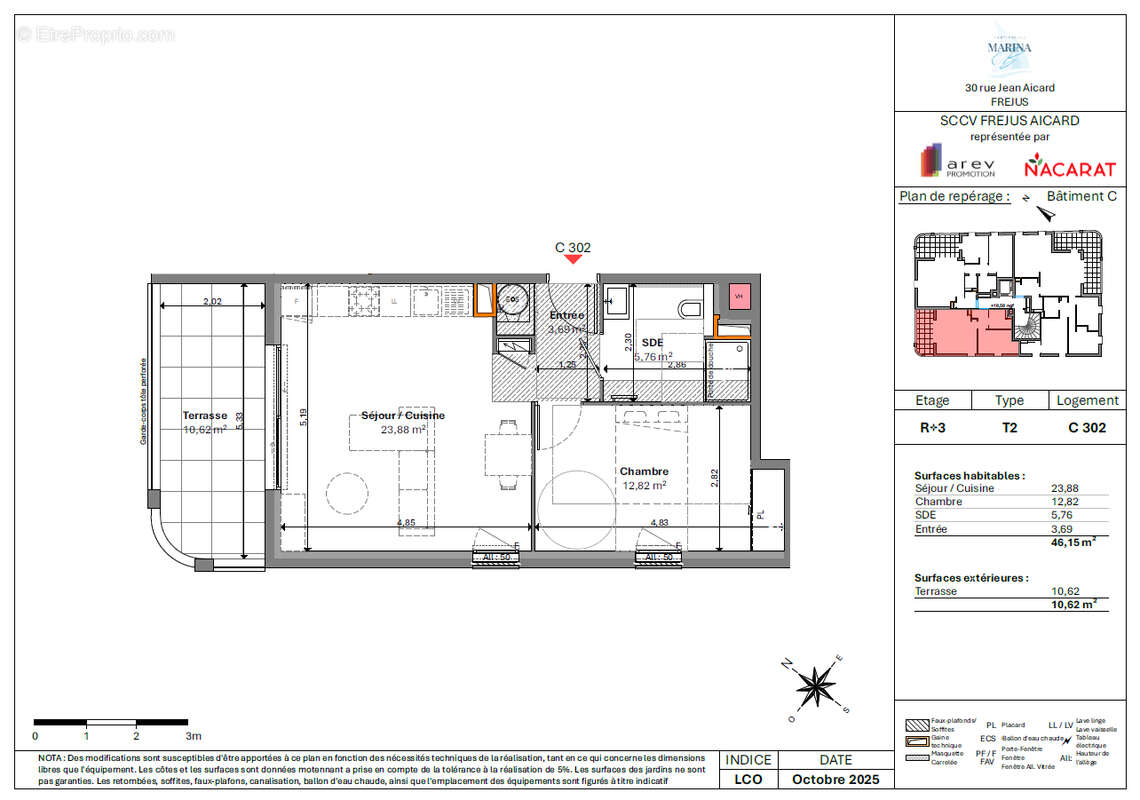 Appartement à FREJUS