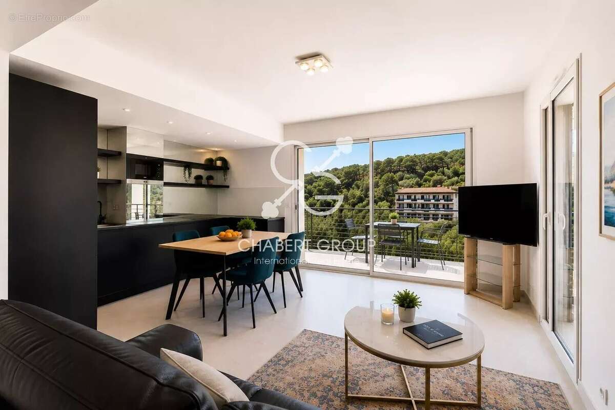 Èze – appartement – 2 pièces – 51 m² – terrasse – vue mer – parking - piscine - photo 3