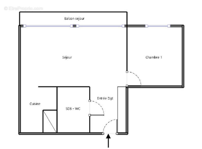 Appartement à LYON-8E