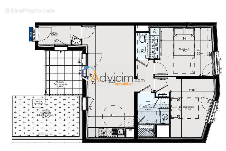 Appartement à ORLEANS