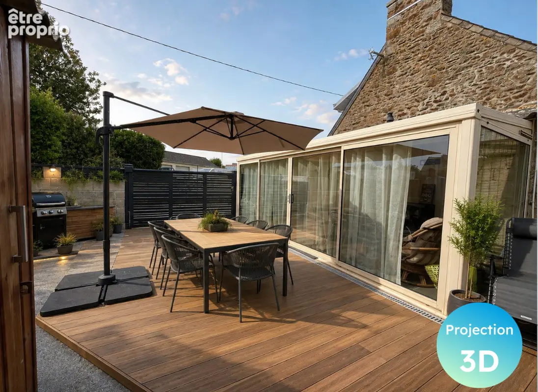 Maison Ploufragan 3 pièces- rénovée-74,50m²-Jardin-Terrasse. - photo 11