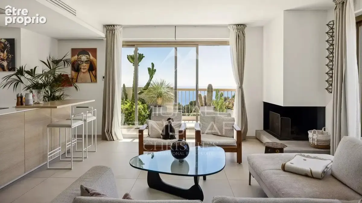 Eze - Magnifique appartement avec grande terrasse - photo 5