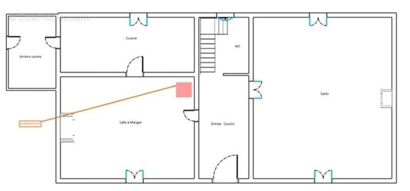 Maison à SAINT-JEAN-SUR-MAYENNE