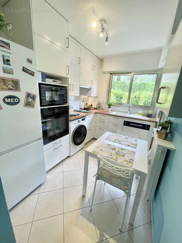 3p, terrasse, vue mer , belle residence cannet residentiel - cave- garage - piscine - photo 9