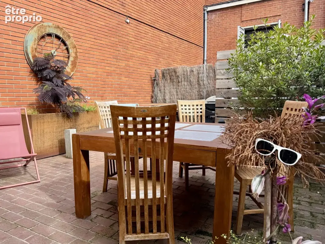 [gardiennette] douai centre - maison atypique semi plain-pied - terrasse - parking - 3/4 chambres - photo 13