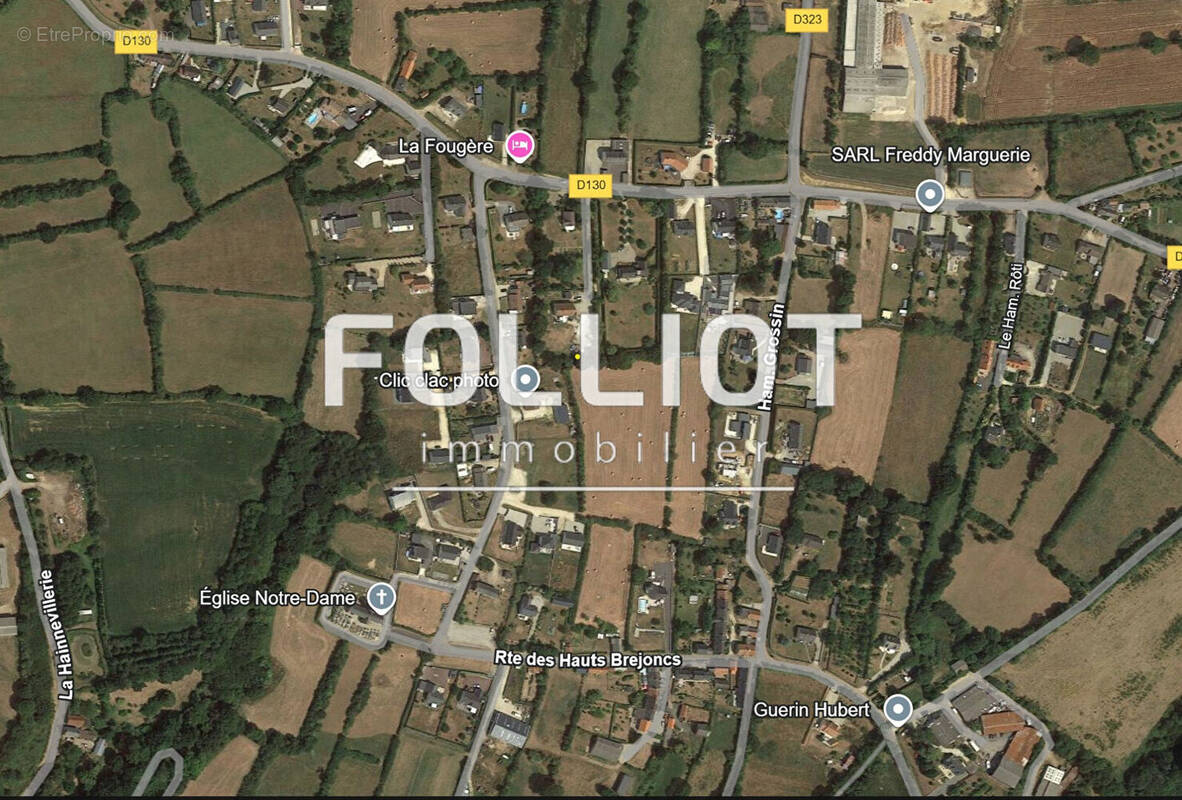 Terrain à LA HAYE-D'ECTOT