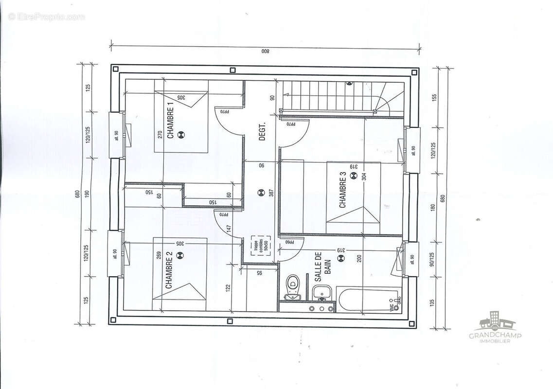 Maison à GRANDCHAMPS-DES-FONTAINES